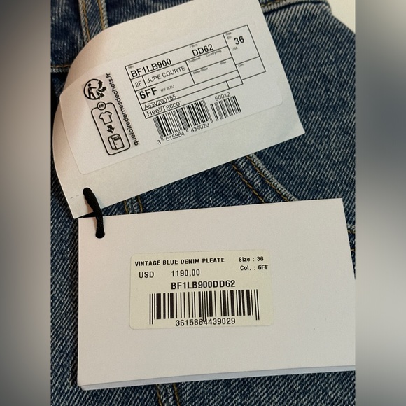 NWT BALMAIN SKIRT SIZE 36 - Picture 13 of 13